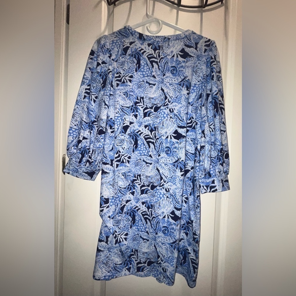 Lilly Pulitzer Cass Floral Cotton Dress - Picture 3 of 4